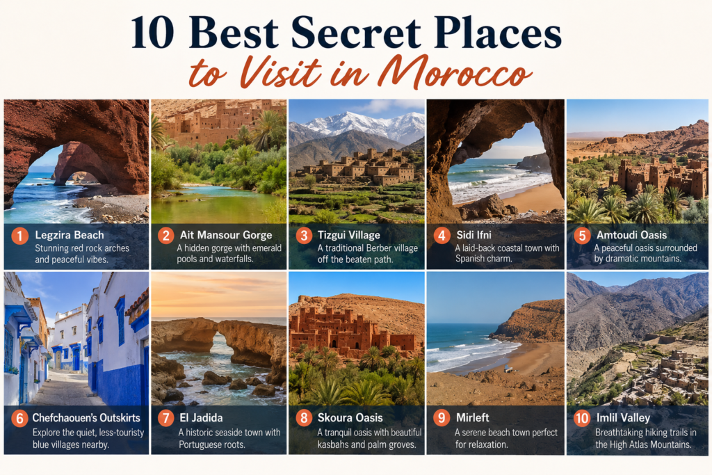 10 Best Secret Places to Visit in Morocco,