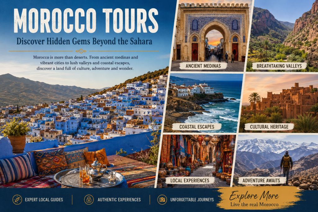 Morocco Tours Discover Hidden Gems Beyond the Sahara,